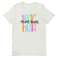 Load image into Gallery viewer, Fourth Grade Colorful Bella Canvas Unisex t-shirt