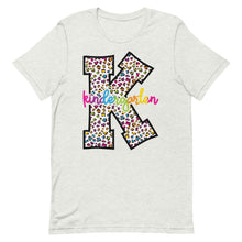 Load image into Gallery viewer, Kindergarten Colorful Leopard Bella Canvas Unisex t-shirt