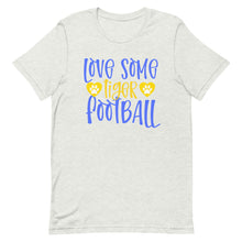 Load image into Gallery viewer, Love Some Tiger Football Bella Canvas Unisex t-shirt