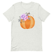 Load image into Gallery viewer, Floral Pumpkin Bella Canvas Unisex t-shirt