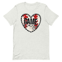 Load image into Gallery viewer, Baseball Heart Game Day Bella Canvas Unisex t-shirt