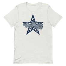 Load image into Gallery viewer, Dallas Leopard Star Cowboys Bella Canvas Unisex t-shirt