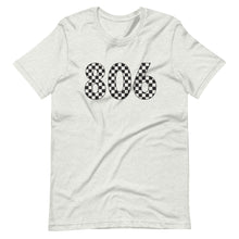 Load image into Gallery viewer, 806 Checkered Bella Canvas Unisex t-shirt