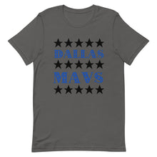 Load image into Gallery viewer, Star Studded Dallas Mavericks Mavs Bella Canvas Unisex t-shirt