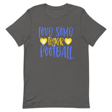 Load image into Gallery viewer, Love Some Tiger Football Bella Canvas Unisex t-shirt