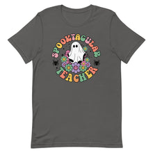 Load image into Gallery viewer, Spooktacular Teacher Bella Canvas Unisex t-shirt