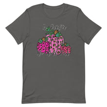 Load image into Gallery viewer, In October we wear Pink Pumpkins Unisex t-shirt
