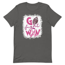 Load image into Gallery viewer, Go Fight Win Breast Cancer Unisex t-shirt