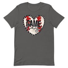 Load image into Gallery viewer, Baseball Heart Game Day Bella Canvas Unisex t-shirt