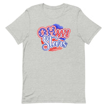 Load image into Gallery viewer, Oh My Stars Bella Canvas Crew Patriotic Fourth of July Short-sleeve unisex t-shirt
