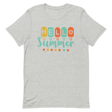 Load image into Gallery viewer, Hello Summer Popsicle Bella Canvas Unisex t-shirt