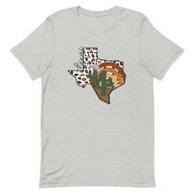 Load image into Gallery viewer, Retro Cactus Texas Bella Canvas Unisex t-shirt