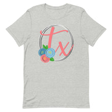 Load image into Gallery viewer, Round Floral TX Bella Canvas Unisex t-shirt