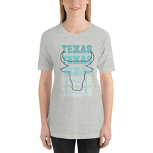 Load image into Gallery viewer, Texas Leopard Horns Bella Canvas Unisex t-shirt
