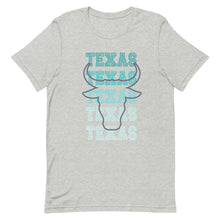 Load image into Gallery viewer, Texas Leopard Horns Bella Canvas Unisex t-shirt