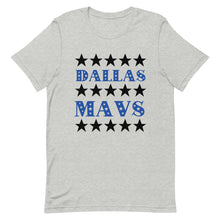 Load image into Gallery viewer, Star Studded Dallas Mavericks Mavs Bella Canvas Unisex t-shirt