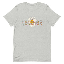 Load image into Gallery viewer, Leopard Floral Art Teacher Bella Canvas Unisex t-shirt