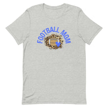 Load image into Gallery viewer, Football Mom Leopard Bella Canvas Unisex t-shirt