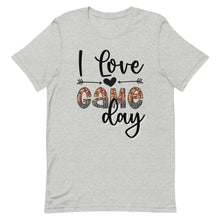 Load image into Gallery viewer, I love Game Day Football Bella Canvas Unisex t-shirt