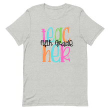 Load image into Gallery viewer, Fifth Grade Colorful Bella Canvas Unisex t-shirt