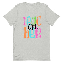 Load image into Gallery viewer, Art Teacher Colorful Bella Canvas Unisex t-shirt