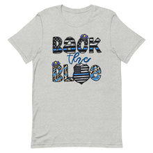 Load image into Gallery viewer, Back the Blue Bella Canvas Unisex t-shirt