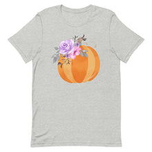 Load image into Gallery viewer, Floral Pumpkin Bella Canvas Unisex t-shirt