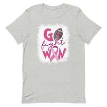 Load image into Gallery viewer, Go Fight Win Breast Cancer Unisex t-shirt
