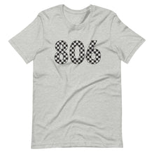 Load image into Gallery viewer, 806 Checkered Bella Canvas Unisex t-shirt
