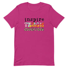 Load image into Gallery viewer, Inspire Teach Motivate Bella Canvas Unisex t-shirt