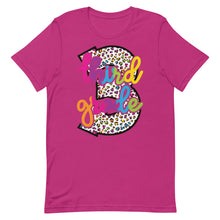 Load image into Gallery viewer, Third Grade Colorful Leopard Bella Canvas Unisex t-shirt