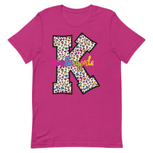 Load image into Gallery viewer, Kindergarten Colorful Leopard Bella Canvas Unisex t-shirt