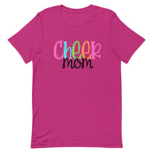 Load image into Gallery viewer, Colorful Cheer Mom Bella Canvas Unisex t-shirt