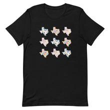 Load image into Gallery viewer, Multi Floral Texas Bella Canvas Short-sleeve unisex t-shirt