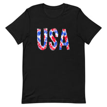 Load image into Gallery viewer, Tie Dye USA Bella Canvas Unisex t-shirt