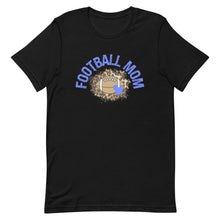 Load image into Gallery viewer, Football Mom Leopard Bella Canvas Unisex t-shirt