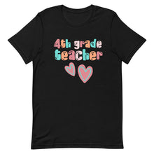 Load image into Gallery viewer, Fourth Grade Teacher Bella Canvas Unisex t-shirt