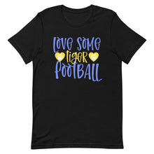Load image into Gallery viewer, Love Some Tiger Football Bella Canvas Unisex t-shirt
