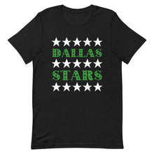 Load image into Gallery viewer, Star Studded Dallas Stars Bella Canvas Unisex t-shirt
