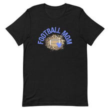 Load image into Gallery viewer, Football Mom Leopard Bella Canvas Unisex t-shirt