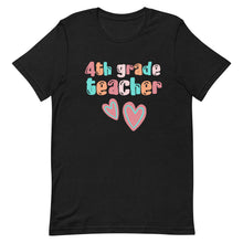 Load image into Gallery viewer, Fourth Grade Teacher Bella Canvas Unisex t-shirt