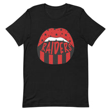 Load image into Gallery viewer, Raiders Mouth Lip Texas Tech Bella Canvas Unisex t-shirt