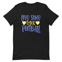 Load image into Gallery viewer, Love Some Tiger Football Bella Canvas Unisex t-shirt