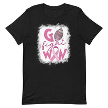 Load image into Gallery viewer, Go Fight Win Breast Cancer Unisex t-shirt