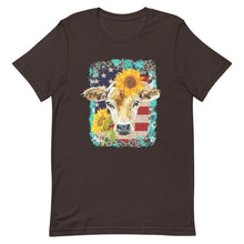 Load image into Gallery viewer, USA Cow Bella Canvas Unisex t-shirt
