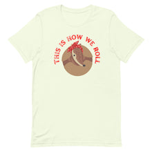 Load image into Gallery viewer, Armadillo This is how we Roll Bella Canvas Unisex t-shirt