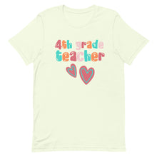 Load image into Gallery viewer, Fourth Grade Teacher Bella Canvas Unisex t-shirt
