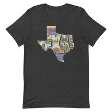 Load image into Gallery viewer, Vintage Texas Postcard Bella Canvas Unisex t-shirt