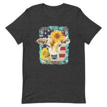 Load image into Gallery viewer, USA Cow Bella Canvas Unisex t-shirt