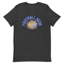 Load image into Gallery viewer, Football Mom Leopard Bella Canvas Unisex t-shirt